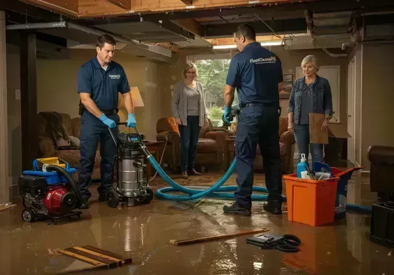 Basement Water Extraction and Removal Techniques process in Columbus, NC