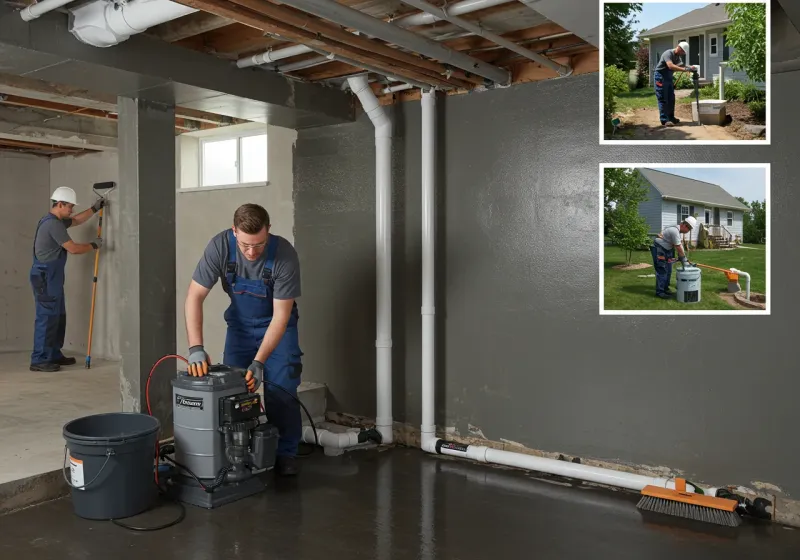 Basement Waterproofing and Flood Prevention process in Columbus, NC